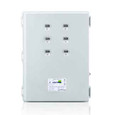 Leviton 6L306-CFG Large Mini Meter MMU, 120/208V 3P/4W REF VOLTAGE, 6 Dual Element Meters, NEMA 4X,  Current Transformers Not Included.