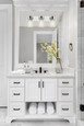 NUVO Lighting 60-7633 Intersection, 3 Light, Vanity, Polished Nickel with Clear Glass