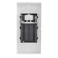 Leviton LP215-MB Indoor Load Center, NEMA 1 with Main Circuit Breaker, 150 Amp, 20 Spaces, 22 KA Interrupt Rating, Enclosure and Interior Only