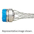 Leviton L7507 1-1/2 Inch, Straight, Male, Anodized Aluminum Body, Wide-Range Strain-Relief, 1.200 - 1.500 Cord Range