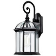 NUVO Lighting 60-4966 Boxwood, 1-Light, 19in, Outdoor Wall with Clear Beveled Glass