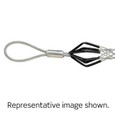 Leviton L8501 Flexible Eye, Closed Mesh, Single Weave, Junior Duty, Pulling Wire Mesh Grip .370 - .490 Cable Dia.Range, Standard Length