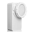 Leviton OSF20-ILW Outdoor PIR Occupancy sensor lighting control to mount internal to task lighting fixtures, 360 degree High Bay lens (20'-40'), 7.5' wire lead length, 24VDC; IP65.