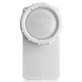 Leviton OSF20-ILW Outdoor PIR Occupancy sensor lighting control to mount internal to task lighting fixtures, 360 degree High Bay lens (20'-40'), 7.5' wire lead length, 24VDC; IP65.