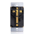 Leviton MSSMT-GDW LevLok Multi-Tech wall box occupancy sensor w/no neutral wire lighting control, 120/208/220/230/240/277v, 50/60Hz, CEC Title 20/24 Compliant, 30s-30m Time Delays, Ambient Light Override, Self Adjusting, Field Configurable, Color: Wh