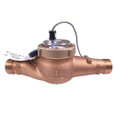 Leviton WMC75-BU1 3/4 in by 5/8 in Bronze Water Meter with Couplings