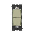 Leviton RE634-PS Renu® Combination Switch RE634-PS for Single Pole Applications, 15A-120/277VAC, in Prairie Sage