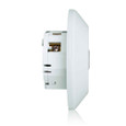 Leviton O3C15-IDW Provolt™ Vacancy Sensor lighting control, Line Voltage, 8'-12' Ceiling Mount, PIR Sensor 1500 sq ft, Daylighting, Auto-Calibration, 120-277V AC/CA 50/60HZ. UL/CE, RoHS & CEC Title 20/24 Compliant. Color: White.