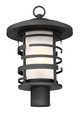 NUVO Lighting 60-6406 Lansing, 1-Light, Outdoor Post Lantern with Etched Glass