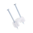 Metallics CS50P Staples 1/2 Wht Insul 2-Nail Stpl Plastic (2000)
