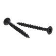 Metallics DWC9M 8 x 3 in. Bugle Head Phillips Drywall Screws - Steel Black Phosphate - Coarse Threads - 1000qty