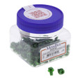 Metallics GSH22500 Ground Screw10-32 X 3/8 QD T-23 Green Steel Zinc (Jar 100)