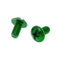 Metallics GS20 Ground Screw10-32 X 3/8 Rh Cd Green Steel Zinc (Box 100)