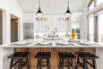 NUVO Lighting 60-7645 Zelda, 1-Light Pendant, Medium Base, 60W, Black Finish, Black Metal Shade, Faux Leather Straps