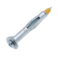 Metallics J6721 Anchors 1/8 Short Hllw Wall Drv-Pt Scr (Jar 100)
