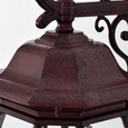 NUVO Lighting 60-892 Central Park, 3 Light, 22in, Wall Lantern with Clear Beveled Glass