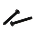 Metallics JBSC838 8-32 x 3/8 in. Socket Button Head Hex Cap Screws - Alloy Steel Black - 100qty