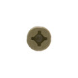 Metallics JCPD4 9 x 3 in. Bugle Head Square & Phillips Deck Screws - Steel Ceramic - Type 17 - Coarse Threads - 100qty