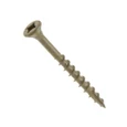 Metallics JCPD5 10 x 3-1/2 in. Bugle Head Square & Phillips Deck Screws - Steel Ceramic - Type 17 - Coarse Threads - 100qty
