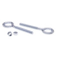 Metallics JEB5 Eye Bolt 1/4-20 X 4 Eye Blt &Nt St-zn (Jar 100)