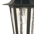 NUVO Lighting 60-993 Cornerstone, 1-Light, 13in, Hanging Lantern with Clear Seed Glass