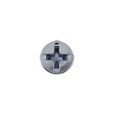 Metallics JFMP99SS 1/4-20 x 1/2 in. Flat Head Phillips Machine Screws - 18-8 Stainless - 100qty