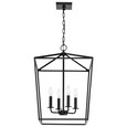 NUVO Lighting 60-7951 Emma 4-Light Small Pendant, Dark Bronze Finish