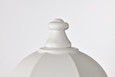 NUVO Lighting 60-994 Cornerstone, 1-Light, 14in, Post Lantern with Clear Seed Glass