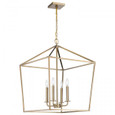 NUVO Lighting NUV-60-7932 Emma 4 Light Large Pendant - Burnished Brass Finish