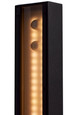 NUVO Lighting 62-1425 Raven LED Outdoor Sconce, 10in, Textured Matte Black Finish, 8 Watts, 3000K