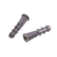 Metallics JGA1 Anchors 6--8 X 7/8 Gry Rib Ancr Plas (Jar 100)