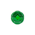 Metallics JGSH21 Ground Screw 10-32 X 3/8 Qd DogPt Green Steel Zinc (Jar 100)