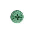 Metallics JGSH24 Ground Screw10-32 X 3/8 Hwh Sl Green Steel Zinc (Jar 100)