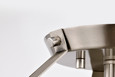 NUVO Lighting 60-7763 Rowen 3 Light Semi Flush, Brushed Nickel Finish, Etched White Glass