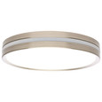 NUVO Lighting 62-1690 11in Surface Mount with Night Light, 5 CCT Selectable, Brushed Nickel Finish