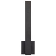 NUVO Lighting 62-1426 Raven LED Outdoor Sconce, 18in, Textured Matte Black Finish, 15 Watts, 3000K