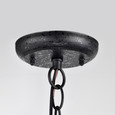 NUVO Lighting 60-896 Central Park, 3 Light, 20in, Hanging Lantern with Clear Beveled Glass