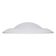 NUVO Lighting 62-1761 6in, LED Flush Mount Fixture, Disk Light, Round, 10W, 3000K, White Finish, 24pk