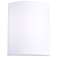 NUVO Lighting 62-1646 Crispo LED 9in, Wall Sconce, White Finish, CCT Selectable 3K/4K/5K