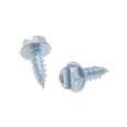 Metallics JQK1 7 x 1/2 in. 1/4 Hex Head Slotted Sharp Point Self-Piercing & Tapping Screws - Steel Zinc - 100qty