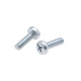 Metallics JMPMP46 M4 x 6mm Pan Head Phillips Machine Screws - Steel Zinc - 100qty