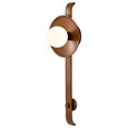 NUVO Lighting 60-7742 Colby 1-Light Wall Sconce, Natural Brass Finish
