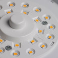 NUVO Lighting 62-1762 7.5in, LED Flush Mount Fixture, Disk Light, Round, 13W, 3000K, White Finish, 12pk