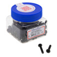 Metallics JPMP1032BLK 10-32 x 1 in. Pan Head Phillips Machine Screws - Black Oxide - 100qty
