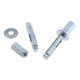 Metallics JRCA12SLV25 Anchors 1/2 x 2-1/4 Rod Cpl Slv St-zn (Jar 25)