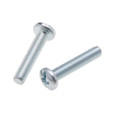 Metallics JPMP21 6-32 x 2-1/2 in. Pan Head Phillips Machine Screws - Steel Zinc - 100qty