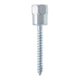 Metallics JPFMWP2281100 HangerMate 1/4 x 2 Agl Wood Rod Hng (Jar 25)