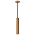 NUVO Lighting NUV-62-820 Century - 12 Watt, 16" LED Pendant - Ash Wood Finish