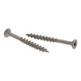 Metallics JRDS2V 8 x 15/8 in. Bugle Head Square Drive Deck Screws - All-Weather - Type 17 - Coarse Threads - 500qty