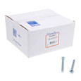 Metallics JRM62SLT 5-40 x 1 in. Round Head Slotted Machine Screws - Steel Zinc - 100qty